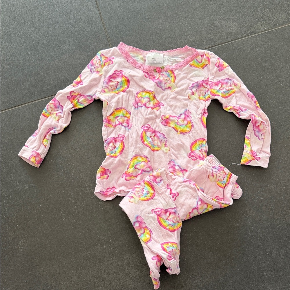 Colorful Rainbow Kids Pajama Set